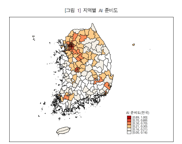 유성구, AI기술 개발·활용 역량 전국 최상위 수준 새창으로 읽기 기사 이미지